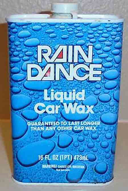 NOS Rain Dance Liquid Car POLISH Auto Finish Restorer 16 fl oz
