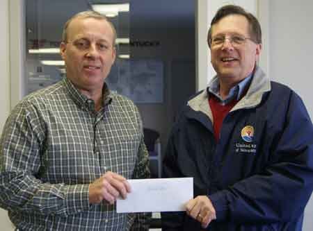 Local United Way receives pledges, $10,000 donation from TBKY