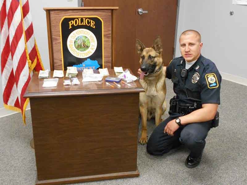 Sharp-nosed K-9 leads to drug arrest Monday night on BG Parkway