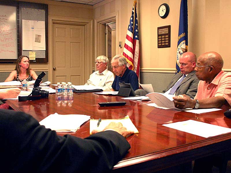 Board holds hearing on coroner nepotism complaint; decision within 30 days