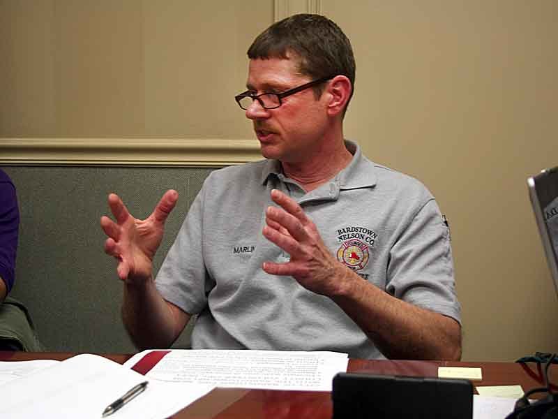 Chief makes case for firefighter pay hike, study of possible merger