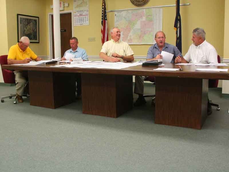 County OKs new roof, doors for county fire dept.’s main fire station