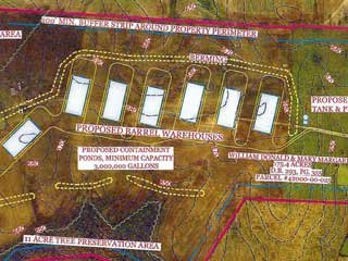 Bourbon warehouse plans on hold while zoning reg change is considered