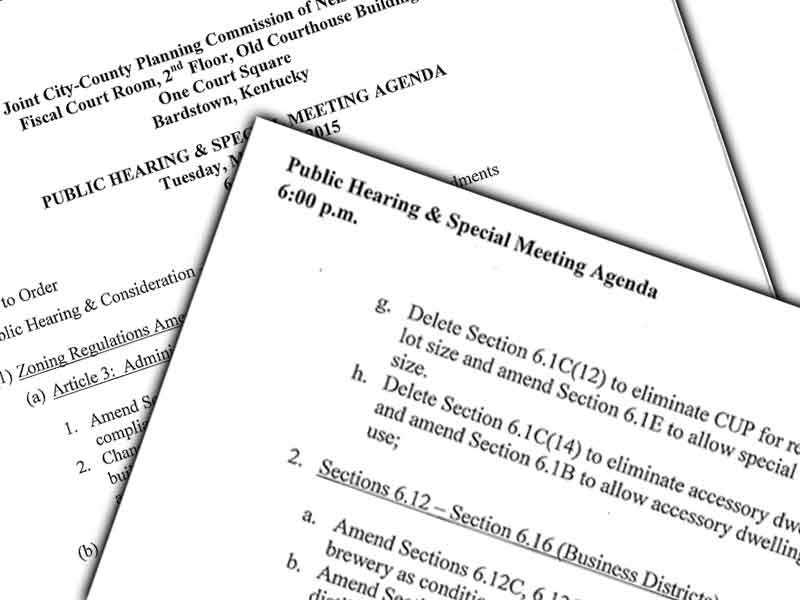Commission OKs bourbon warehouses as a permitted use on agricultural land