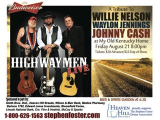 Live at the Park concert series continues Friday night with ‘The Highwaymen Live’