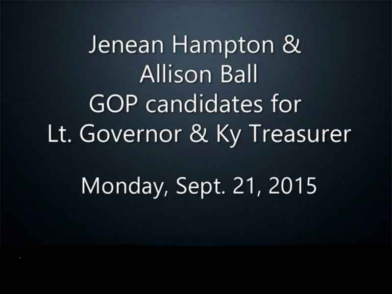 Video: Republican candidates make stop Monday in Bardstown