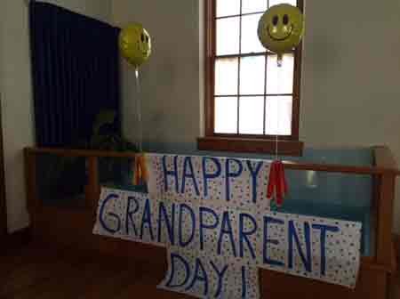 First Cedar Creek Baptist Church celebrates Grandparents Day