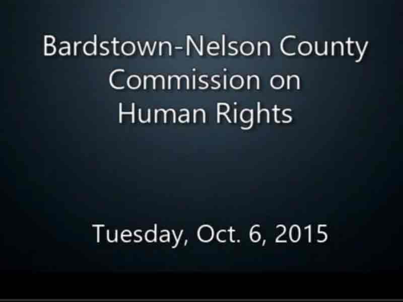 Video: Joint Human Rights Commission, Oct. 6, 2015