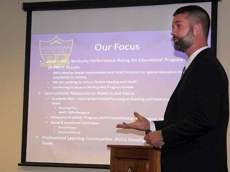 City school board reviews audit, middle school improvement plan