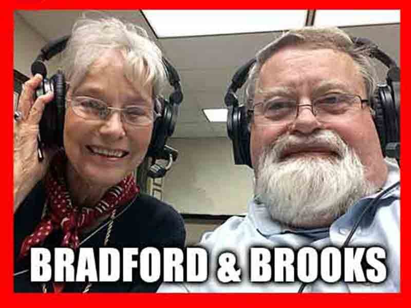 WBRT’s “Bradford & Brooks” radio show with guest Jerry Janes, chair of the new veterans park