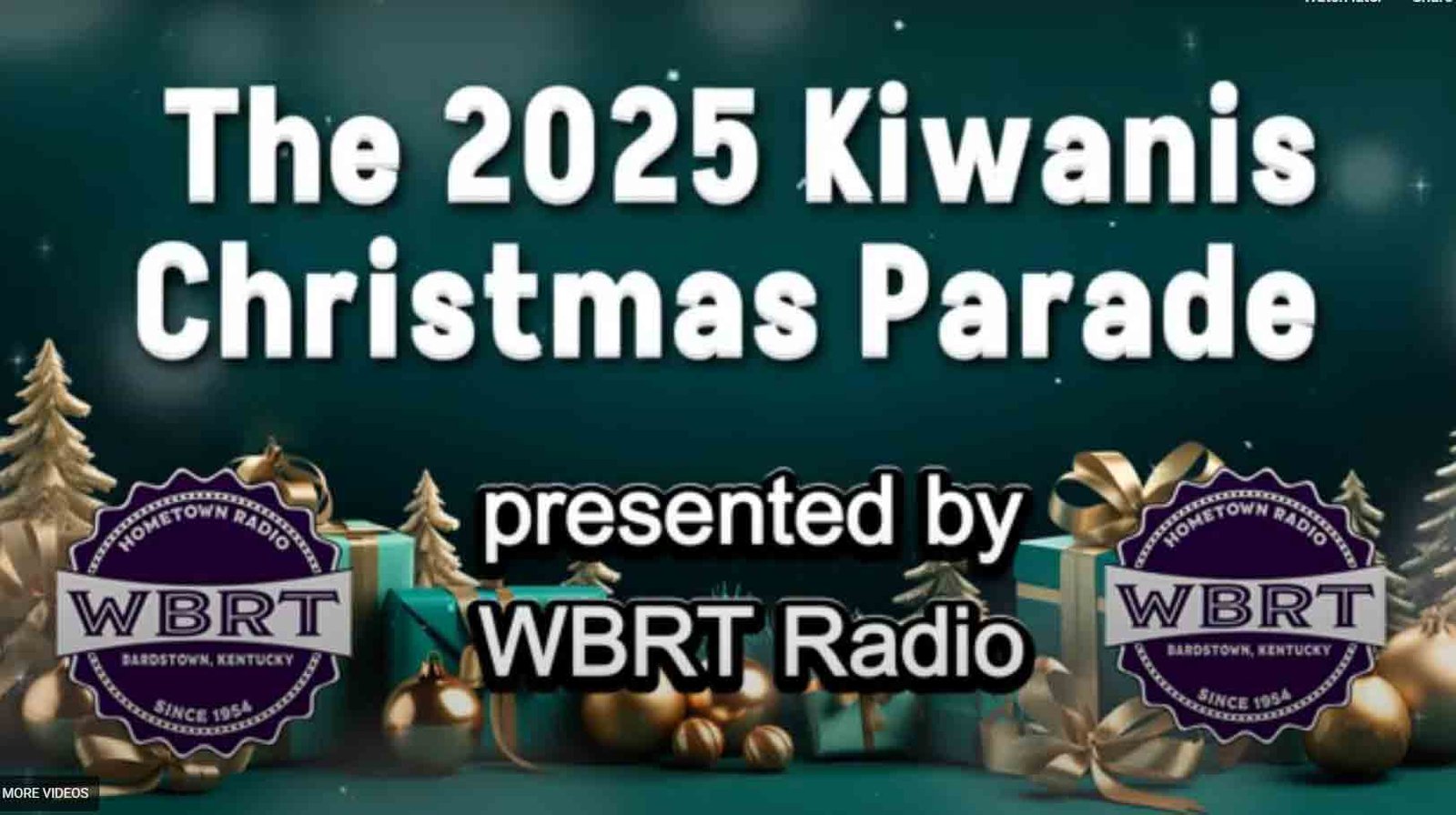 Video: 2025 Bardstown Kiwanis Christmas Parade