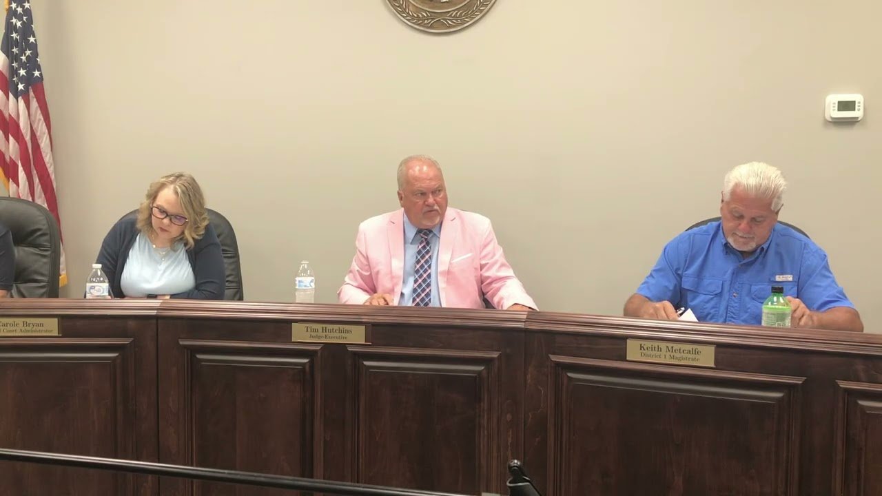 Video: Nelson Fiscal Court meeting, Tuesday, July 7, 2026