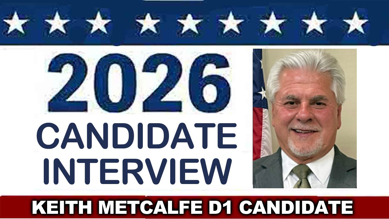 Video: Election 2026 interview – District 1 Magistrate Keith Metcalfe, Aug. 5 2026 WBRT’s “Bradford & Brooks”