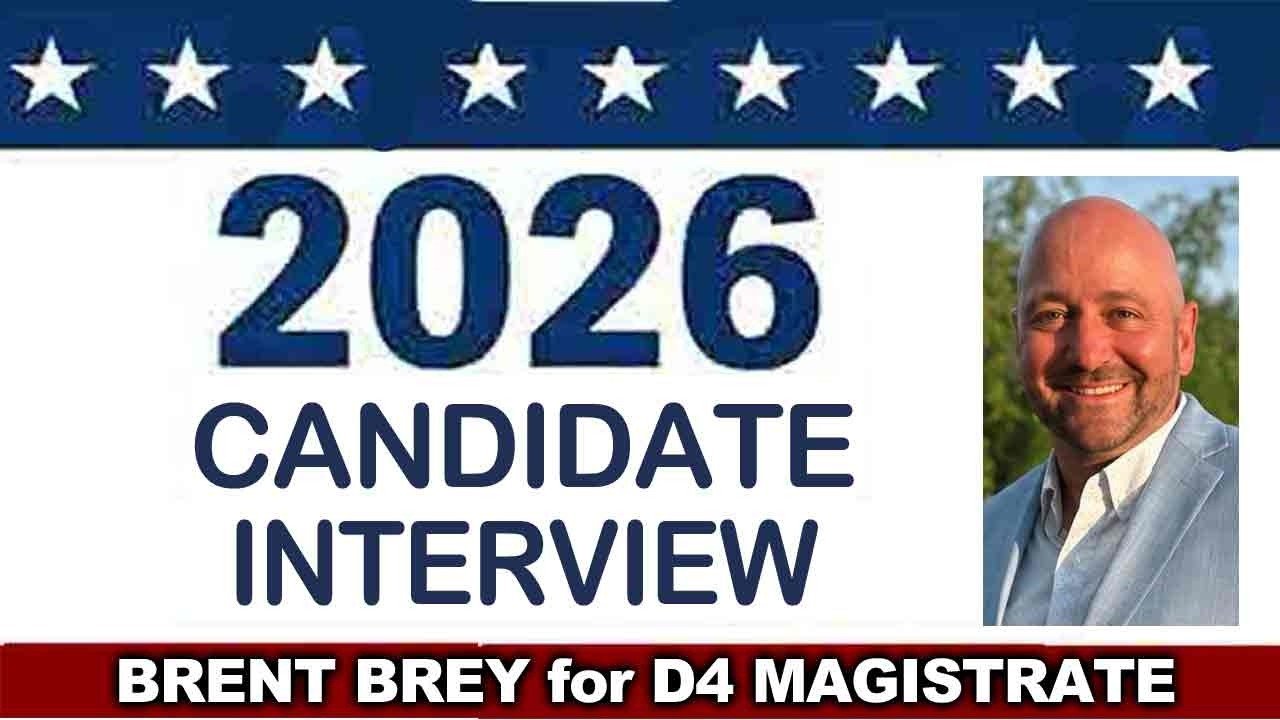Video: ‘Bradford & Brooks’ interview with Brent Brey, D4 magistrate candidate – Aug. 26, 2026