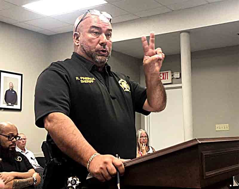 Tempers flare as Judge, Sheriff argue over canceled purchase of transport van, sheriff’s budget