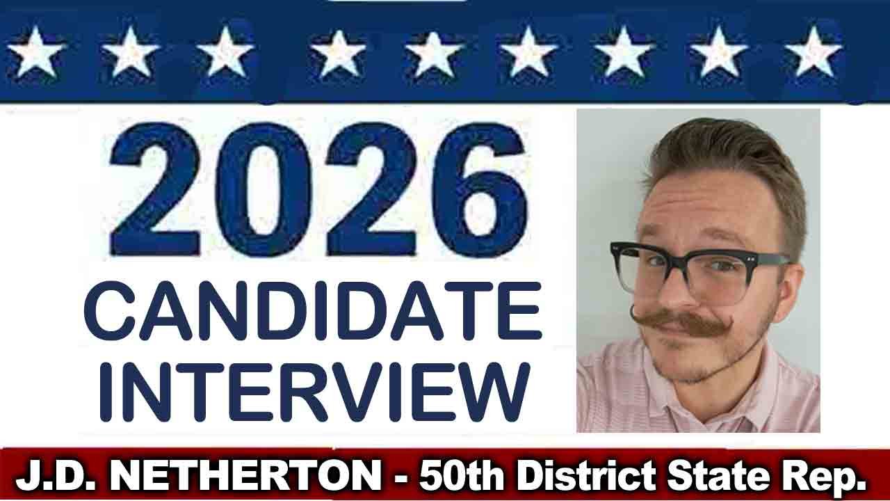 Video: Interview of J.D. Netherton on WBRT”s ‘Bradford & Brooks’ – Sept. 2, 2026
