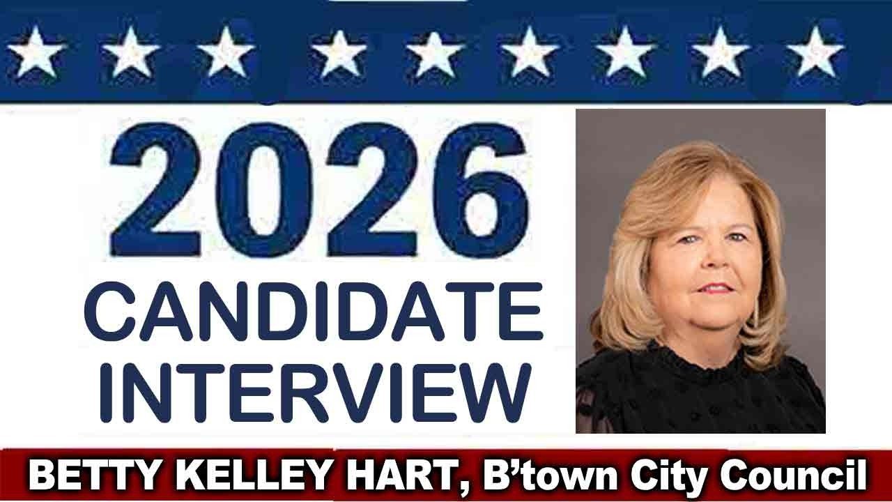 Election 2026: Interview with city council candidate Betty Kelley Hart, Oct. 14 2026, WBRT’s ‘Bradford & Brooks’