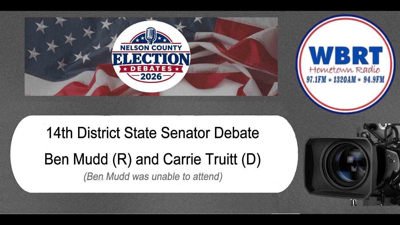 Video: Election 2026 – WBRT Debate 14th District Senate candidates Oct. 6 2026